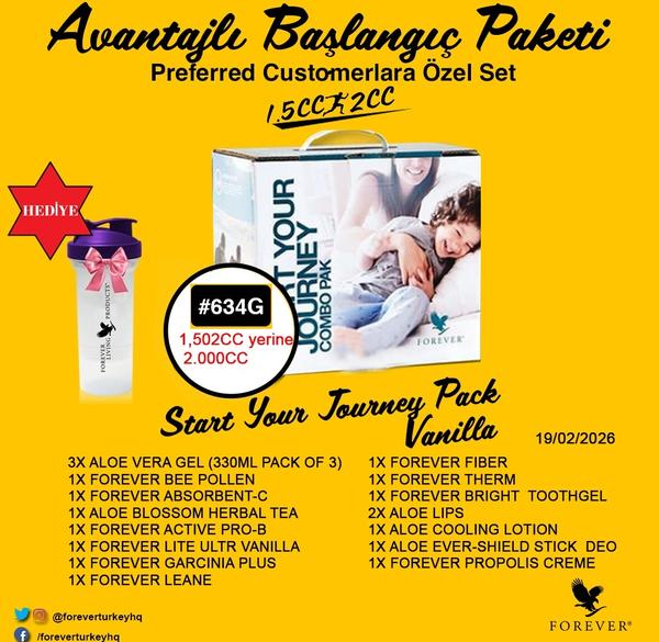 START YOUR JOURNEY PACK - VANILLA