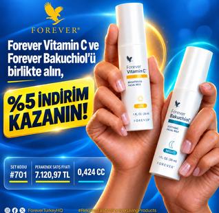 Forever Vitamin C & Forever Bakuchiol Duo